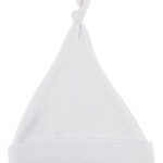 White Knotted Baby Cap