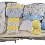20 pc Baby Clothing Starter Set with Diaper Bag