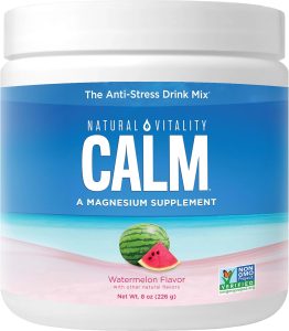 Natural Vitality Natural Calm Powder Watermelon -- 8 oz