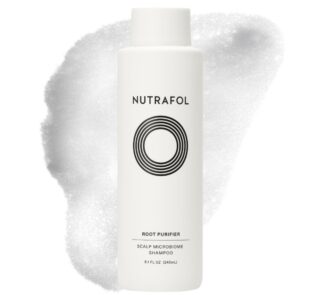 Nutrafol Shampoo, Cleanse and Hydrate Hair and Scalp, Improves Hair Volume, Strength and Texture, Physician-formulated for Thinning Hair, Color Safe, Sulfate Free - 8.1 Fl Oz Bottle