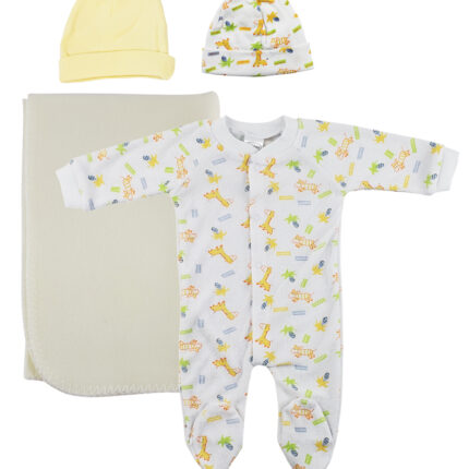 Unisex Newborn Baby 5 Pc Layette Sets