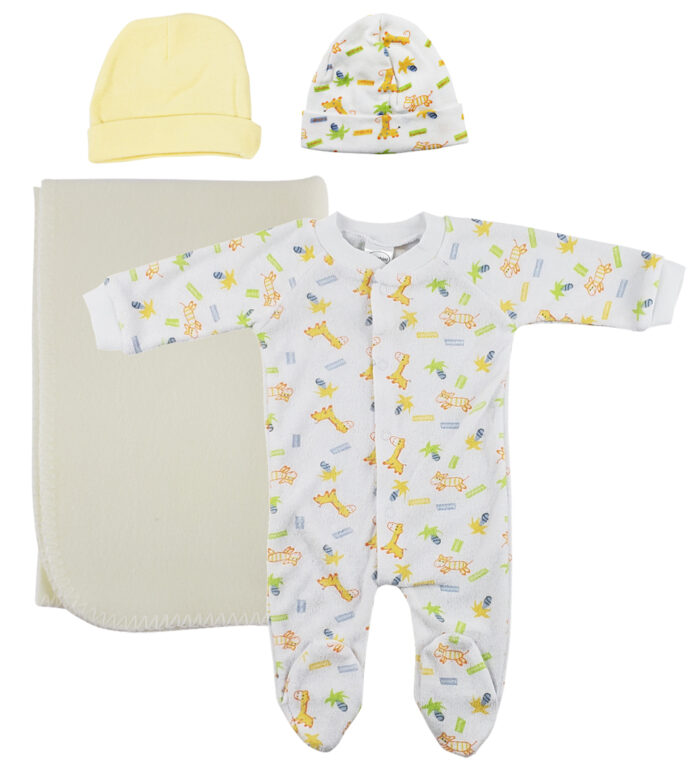 Unisex Newborn Baby 5 Pc Layette Sets