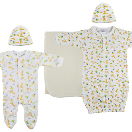 Unisex Newborn Baby 5 Pc Layette Sets