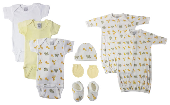 6 pc layette sets for newborn