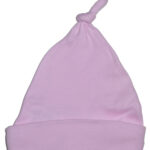 Pink Knotted Baby Cap