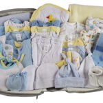 44 pc Baby Clothing Starter Set with Diaper Bag